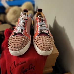 Louboutin low top US 11= 41
